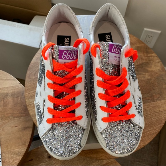 Golden Goose Superstar Glitter Sneaker 38 - Picture 2 of 10